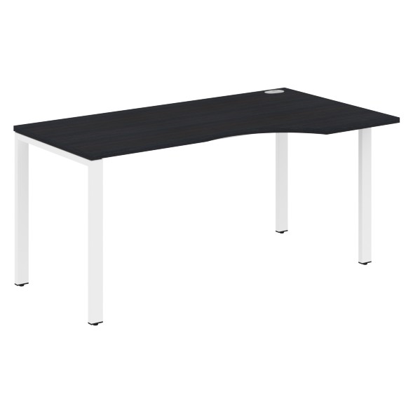 Стол эргономичный XS6CET 169(R) белый/антрацит 1600х900х750 XTEN-S60