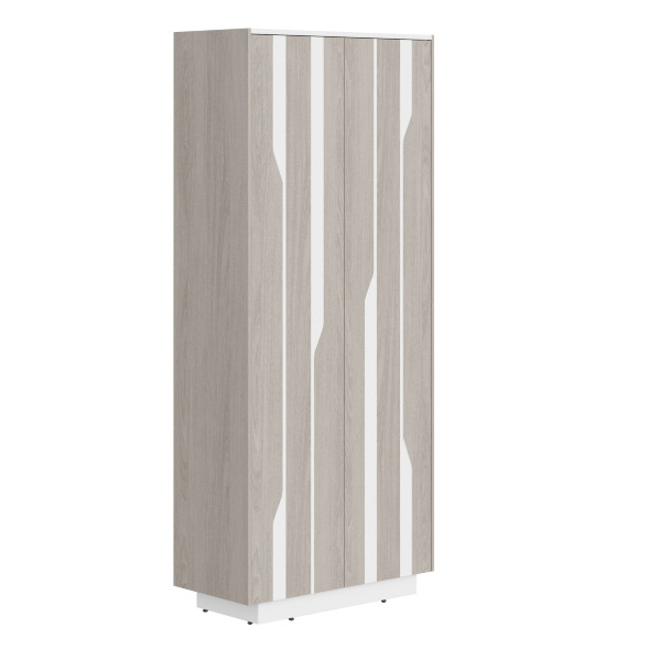 Шкаф СФ-574401 Дуб светлый/Белый премиум 900х430х2100 LINE
