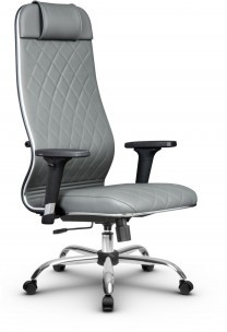 Кресло офисное Metta L  NewLeather (хром ов. сеч.) 