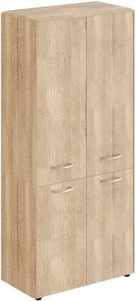 Шкаф с глухими средними и малыми дверьми и обвязкой DHC 85.3 Дуб Каньон 892х470х1950