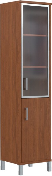 Шкаф-колонка комбинированная B 431.4(R) Орех Гарда 475х450х2054