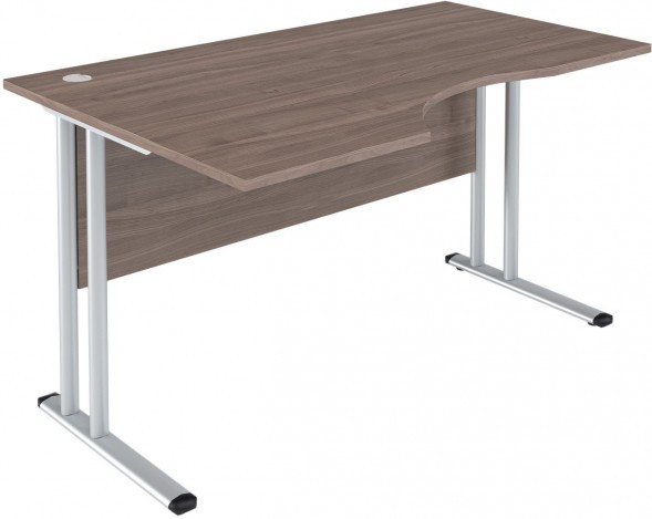 Стол эргономичный СА-2M(L) Беларусь Ясень Шимо 1400х900х755