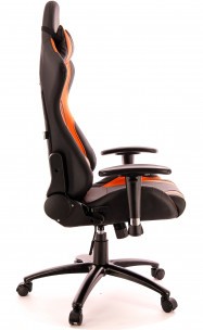Геймерское кресло Everprof Lotus S2 экокожа оранжевый