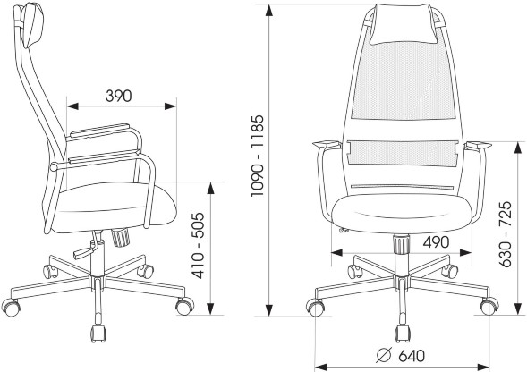 Кресло игровое Zombie ONE черный