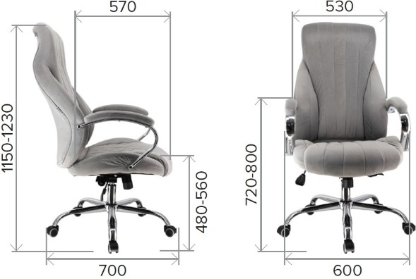 Кресло руководителя Everprof Coral